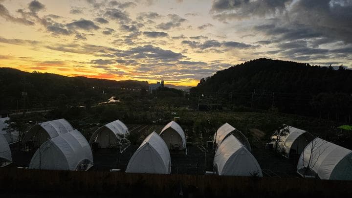 별마루 계룡산 글램핑&바베큐 대표 사진