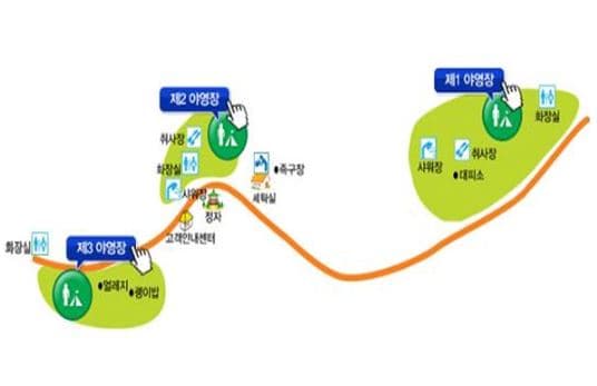 통고산 자연휴양림야영장 사진 1