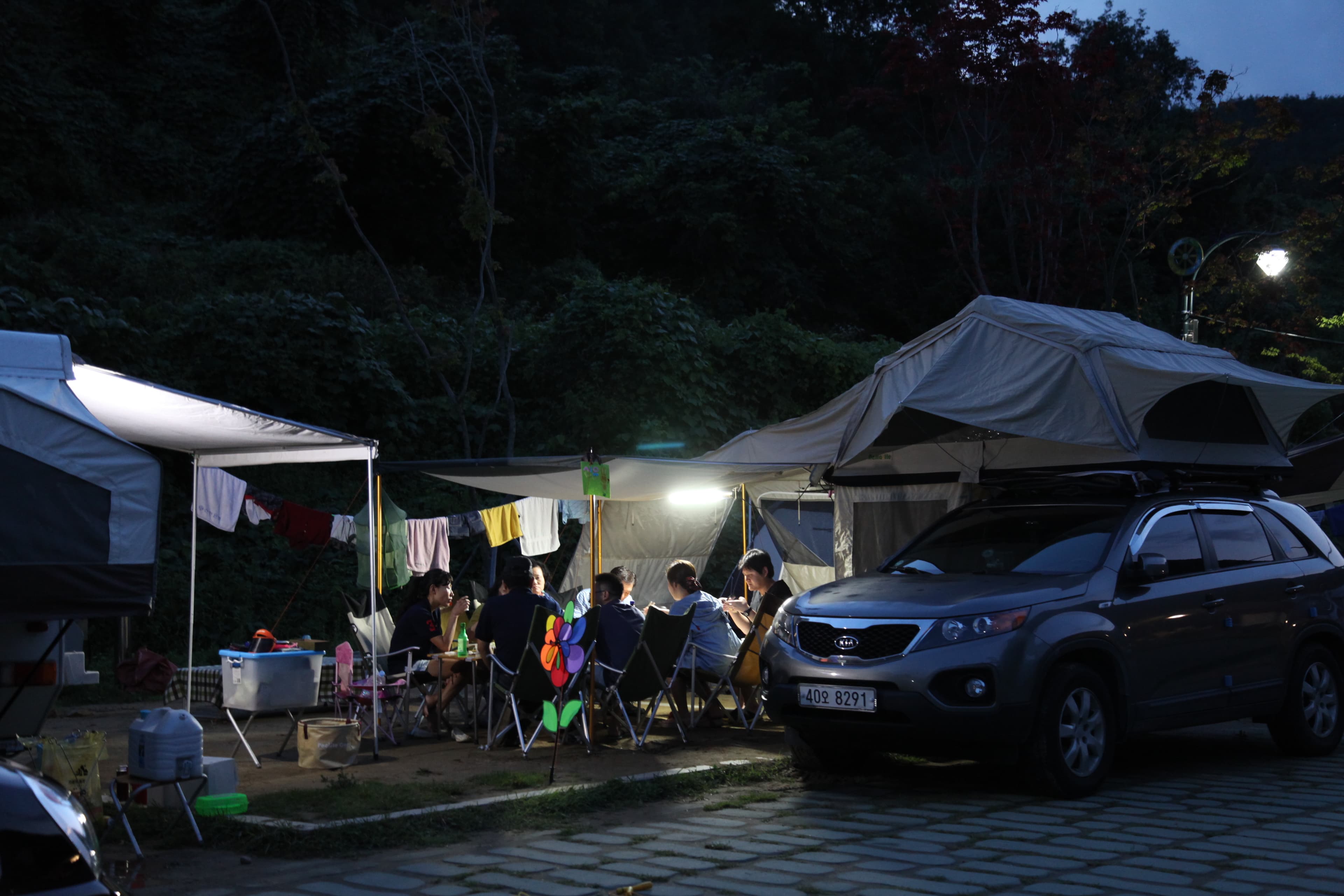 함양용추오토캠핑장 사진 12