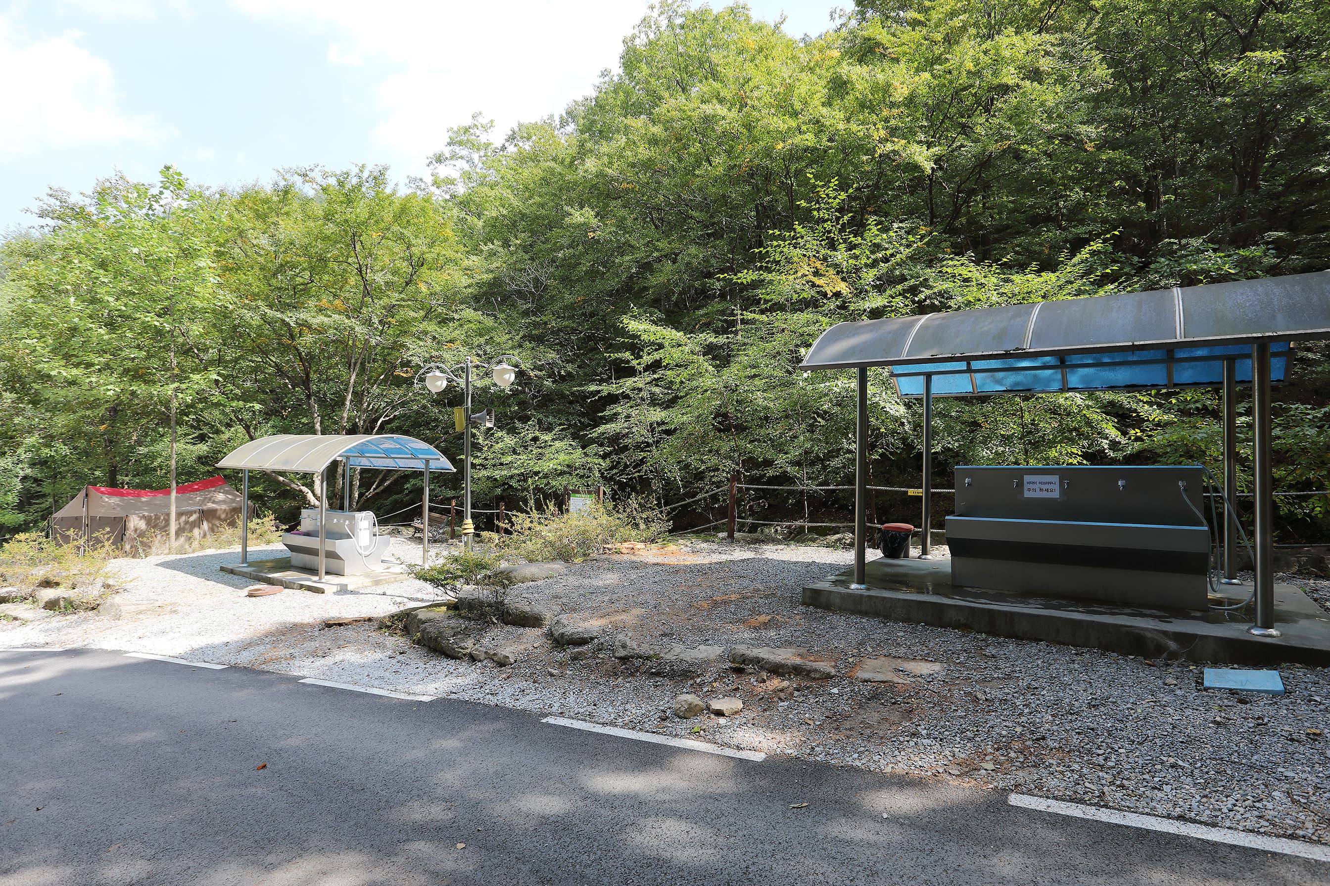 황정산자연휴양림야영장 사진 10