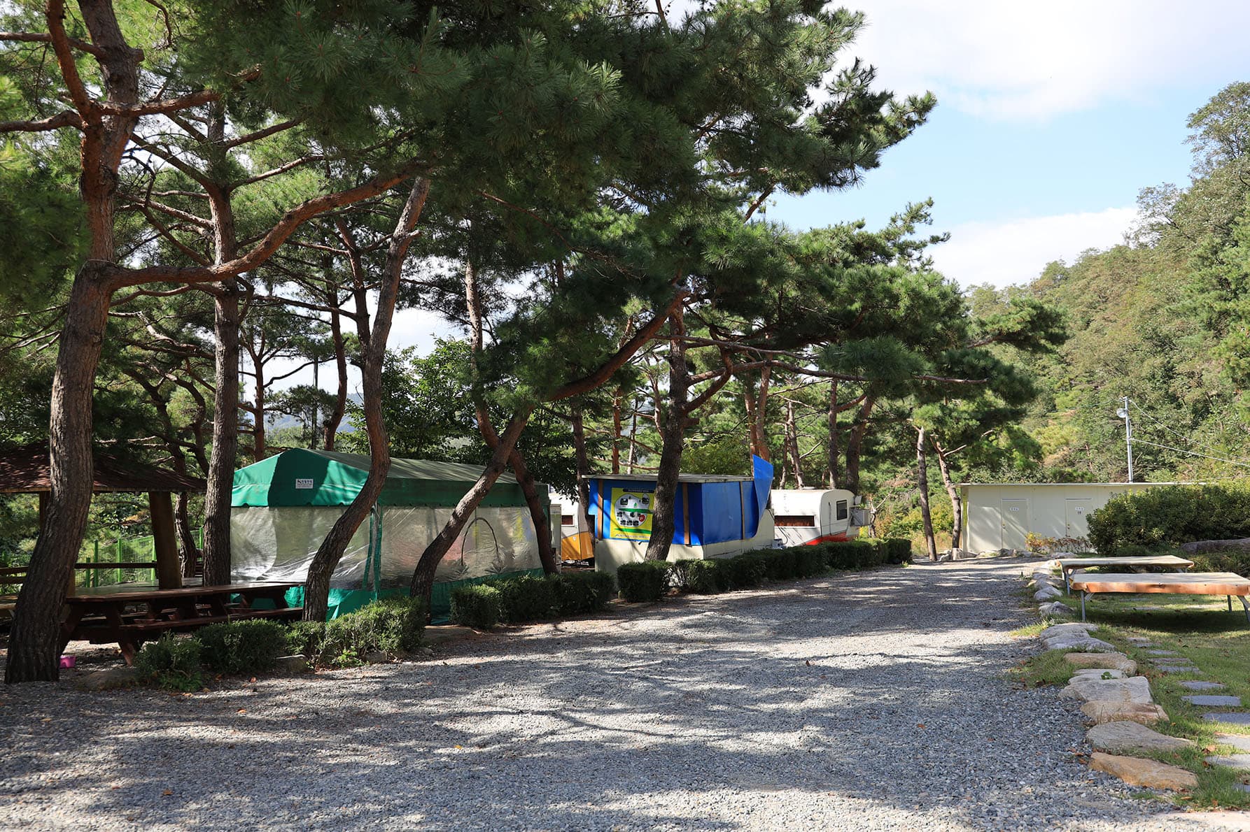동산계곡 야영장 사진 1