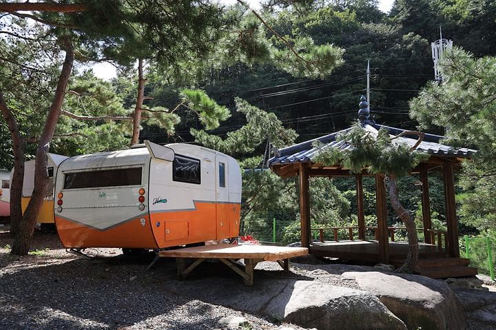 동산계곡 야영장 대표 사진